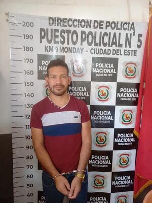 Recapturan en la calle a presunto asaltante que tenía arresto domiciliario - ABC en el Este - ABC Color