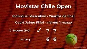 Corentin Moutet pasa a la siguiente fase del torneo de Santiago - Tenis - ABC Color