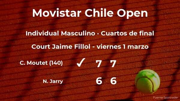 Corentin Moutet pasa a la siguiente fase del torneo de Santiago - Tenis - ABC Color