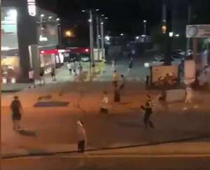 Video: así fue la batalla campal en Itauguá tras clasificatorio de futsal - Policiales - ABC Color
