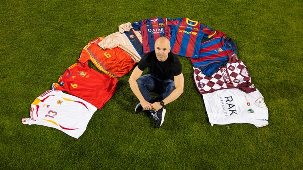Andrés Iniesta juega su partido mil como profesional