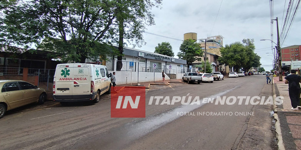 PRETENDEN MEJORAR TRÁNSITO EN INMEDIACIONES AL HOSPITAL REGIONAL DE ENCARNACIÓN - Itapúa Noticias