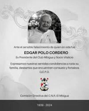 Falleció una gloria del básquetbol, Edgar Cordero - La Tribuna