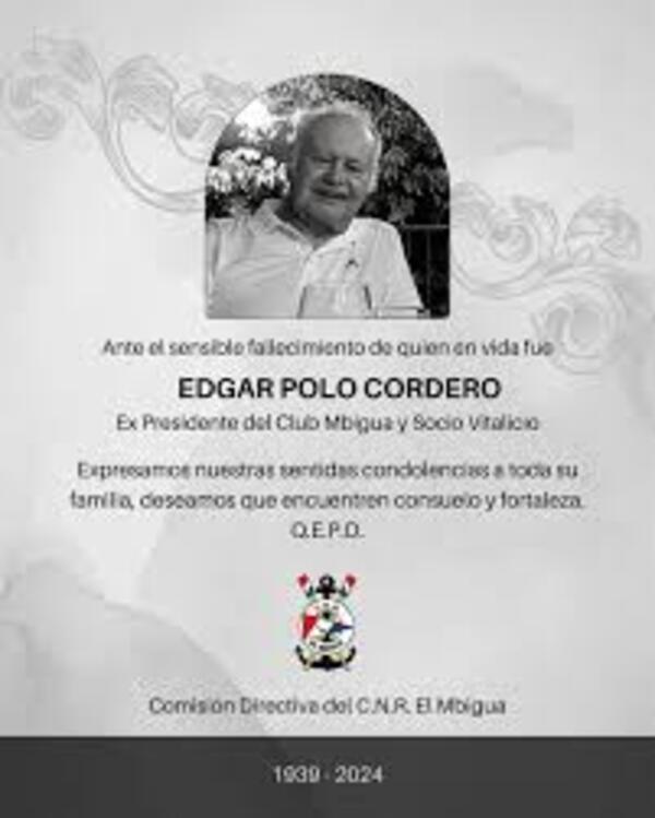 Falleció una gloria del básquetbol, Edgar Cordero - La Tribuna