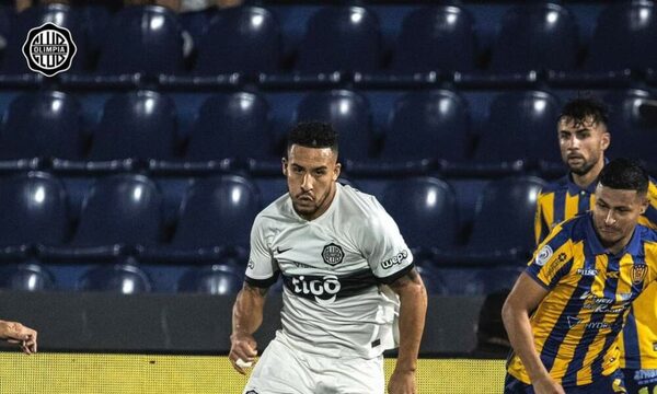 Olimpia golpeó al final con un gol de Facundo Bruera