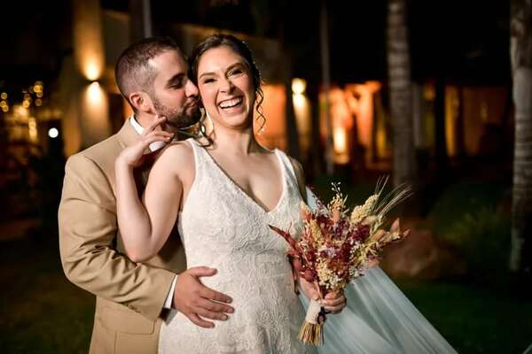 Se casaron Lucía Karina Aguilera Pasmor y Christian Eden Vera San Miguel - Sociales - ABC Color