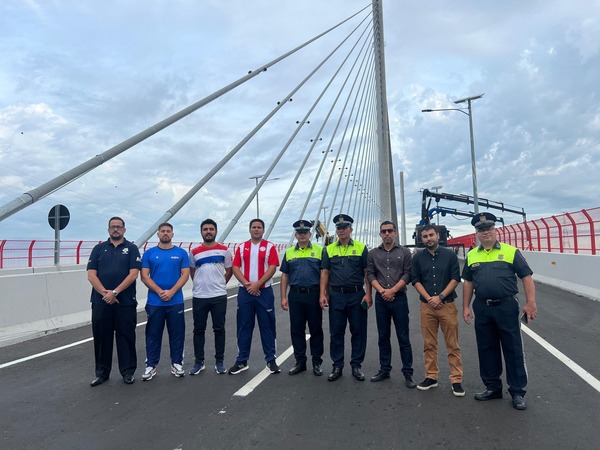 Puente Héroes del Chaco: más de 120 PMT de Asunción cubrirán inauguración | 1000 Noticias