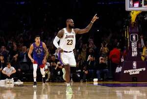 LeBron James es el primer jugador de la NBA en llegar a 40.000 puntos anotados - Polideportivo - ABC Color