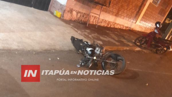 MOTOCICLISTA RESULTÓ HERIDO TRAS CAÍDA EN EL DISTRITO DE OBLIGADO - Itapúa Noticias