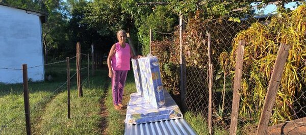 Secretaría de Emergencia brinda asistencia a familias afectadas por temporal en departamentos del norte