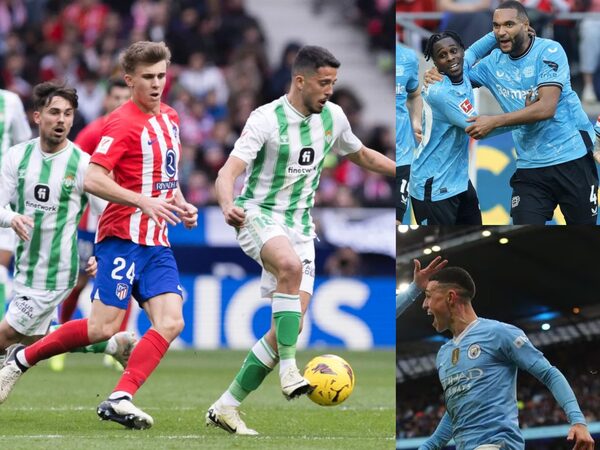 Manchester is blue, Leverkusen a diez y el Atlético de Madrid ganó con lo justo - La Tribuna