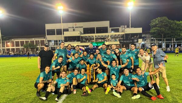 Los Reyes, flamantes campeones en el Club Sajonia