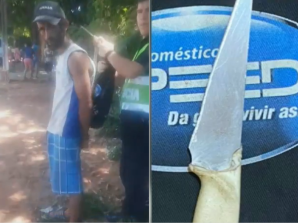 (VIDEO). Adicto con un feroz kyse intentó matar a su ex pareja