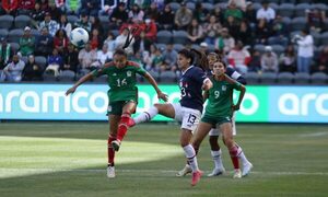 Paraguay cae ante México y queda fuera de la Copa de Oro Femenina