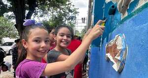 La Nación / Inauguran mural artístico en Pilar