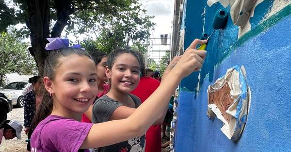 La Nación / Inauguran mural artístico en Pilar