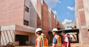 La Nación / Las obras registran un 70 % de avance