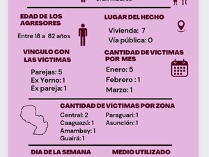 Feminicidio: Hasta la fecha se registran 7 víctimas y 18 huérfanos