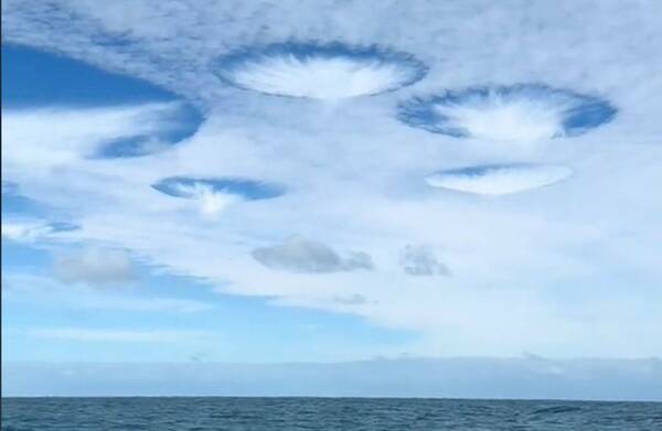 ¿Son nubes o son otra cosa? Video que se volvió viral finalmente tiene una explicación