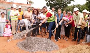 Inicio de construcción de viviendas en Chacarita Alta - .::Agencia IP::.