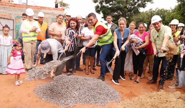 Inicio de construcción de viviendas en Chacarita Alta - .::Agencia IP::.