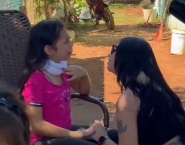 (VIDEO)El noble gesto de Ramonita Vera con una niña enferma