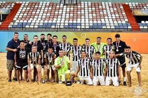 Libertad campeón de la etapa 1 de la Superliga de Fútbol Playa