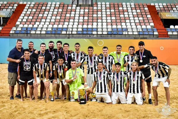 Libertad campeón de la etapa 1 de la Superliga de Fútbol Playa