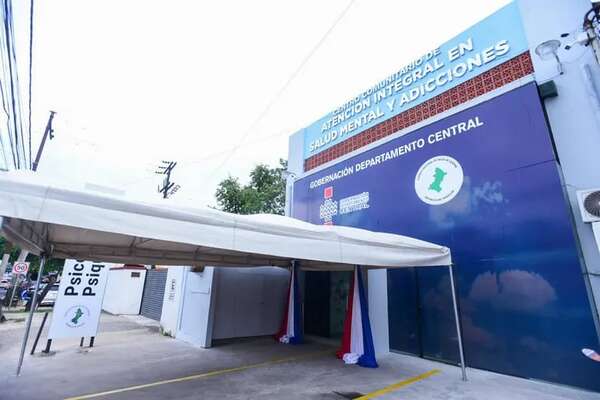 Gobernación de Central inauguró centro para la atención de salud mental y adicciones  - Nacionales - ABC Color