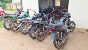 INCAUTACION DE SEIS MOTOCICLETAS POR CARECER DE DOCUMENTOS