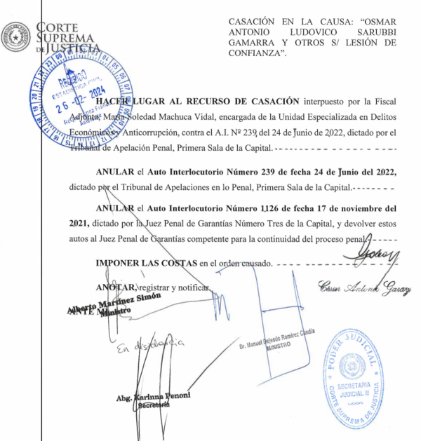 Fiscalía General puede plantear otro requerimiento y no solo acusar o ratificar pedido del inferior - PDS RADIO Y TV