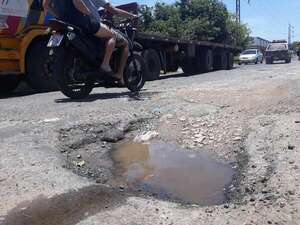 ¿Te caíste en un bache de San Lorenzo? Municipalidad sortea G. 600 mil para afectados - Nacionales - ABC Color