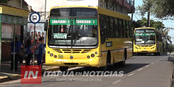 JUNTA MUNICIPAL DE ENCARNACIÓN APROBÓ AUMENTO DEL PASAJE A 5.000 GUARANÍES - Itapúa Noticias
