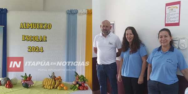 LANZARON PROGRAMA DE ALMUERZO ESCOLAR EN GENERAL ARTIGAS - Itapúa Noticias