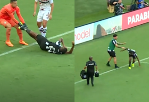 Surrealismo total en Brasil: en el descuento entre Fluminense y Botafogo pasó esto…