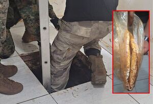 Hallaron dinamita en gel oculta en una fosa en un local comercial de Ciudad del Este - Megacadena - Diario Digital