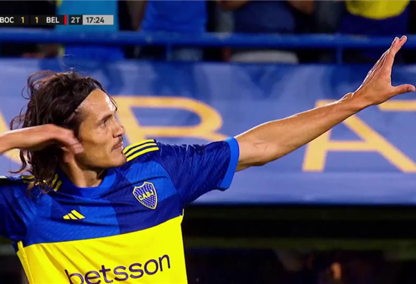 La "resurrección" de Cavani, el goleador al que Boca aprendió a esperar