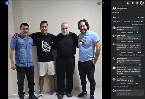 Prieto busca unidad opositora para las elecciones municipales de CDE en 2026 - Política - ABC Color