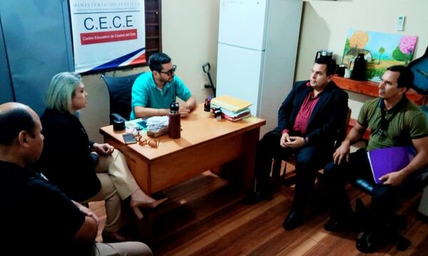 SNPP brindará cursos en cárcel de menores