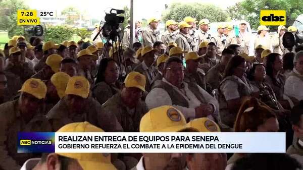 Video: Realizan entrega de equipos para SENEPA - ABC Noticias - ABC Color