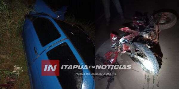 MOTOCICLISTA FUE DESMEMBRADO TRAS COLISIÓN FATAL SOBRE RUTA PY07 - Itapúa Noticias