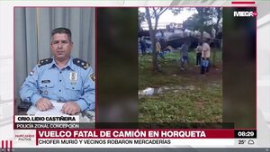 Chofer muere tras accidente e inescrupulosos rapiñaron packs de cerveza que llevaba - Megacadena - Diario Digital