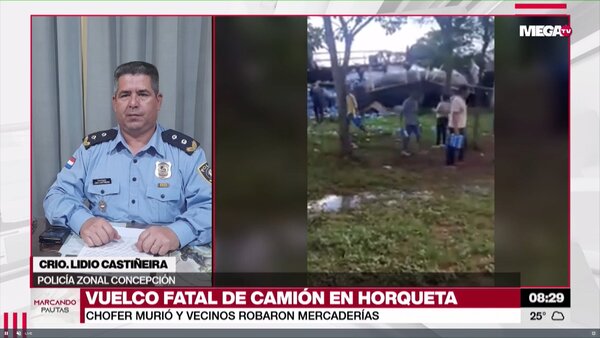 Chofer muere tras accidente e inescrupulosos rapiñaron packs de cerveza que llevaba - Megacadena - Diario Digital