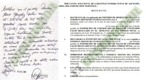 Sobreseen definitivamente a RGD y médico en el caso de certificado de salud falso