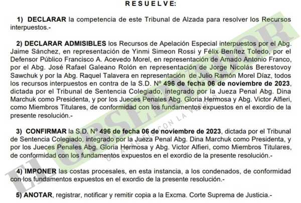 Confirman condenas tras incautación de casi 300 kilos de marihuana en Villarrica