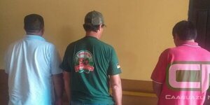 Sorprendidos intentando robar vacas: detienen a tres abigeos en Repatriación
