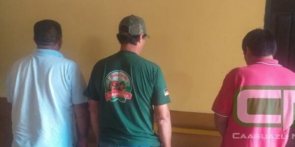 Sorprendidos intentando robar vacas: detienen a tres abigeos en Repatriación