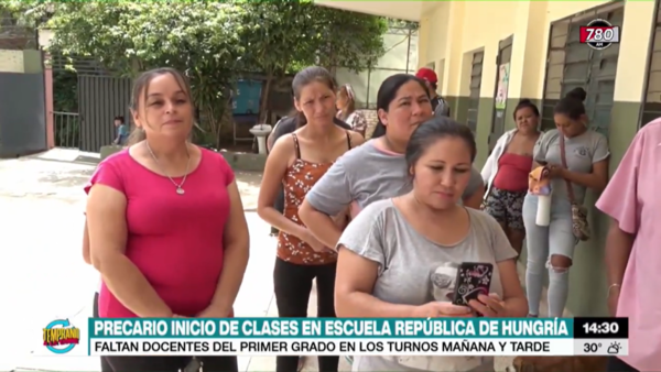 Por falta de docentes, amenazan con suspender las clases en la escuela República de Hungría  - Megacadena - Diario Digital