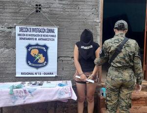 INCAUTAN SUPUESTA DROGA EN ALLANAMIENTO