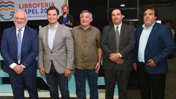 Inauguración de la feria de la Cámara Paraguaya del Libro
